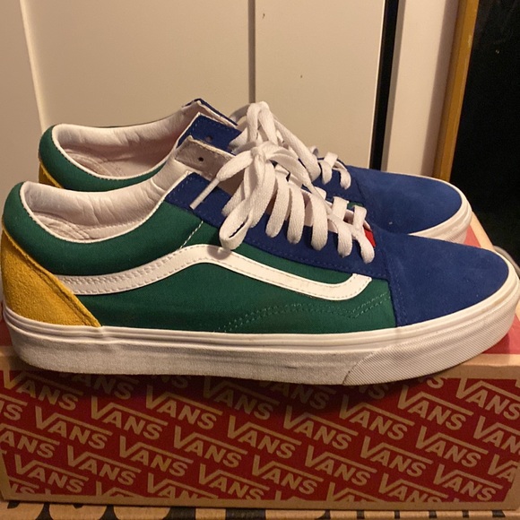 Men’s multi-colored vans - Picture 3 of 4